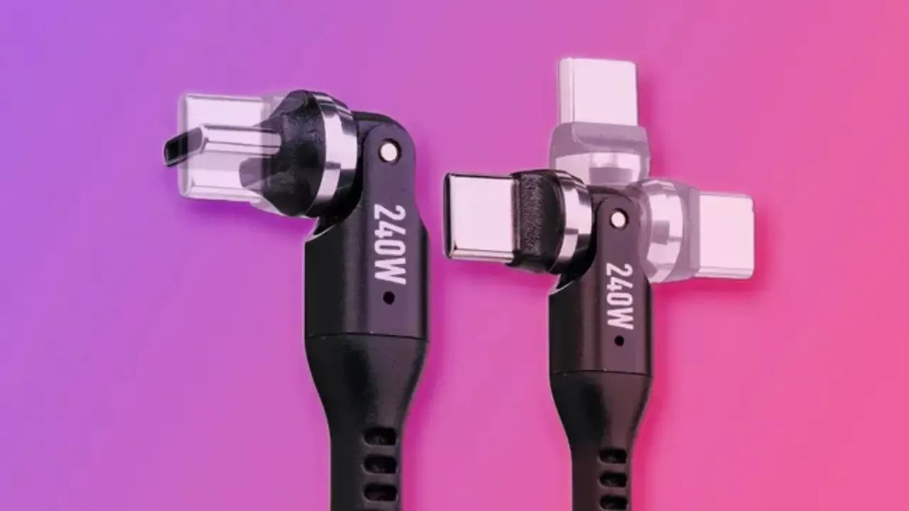 Japon Şirket, 360 Derece Dönebilen 240W USB-C Kablo Satışa Sundu!