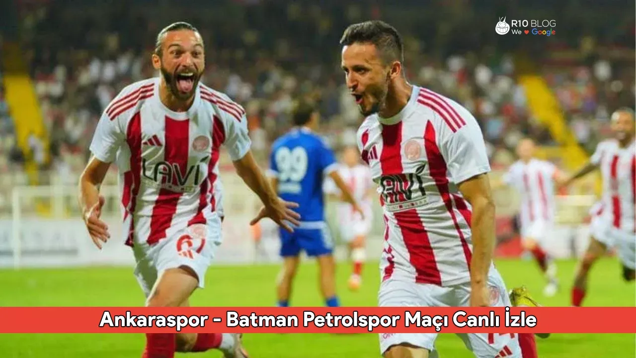 Ankaraspor - Batman Petrolspor Maçı: Kritik Mücadele TRT Kurdi'de Canlı Yayınlanacak