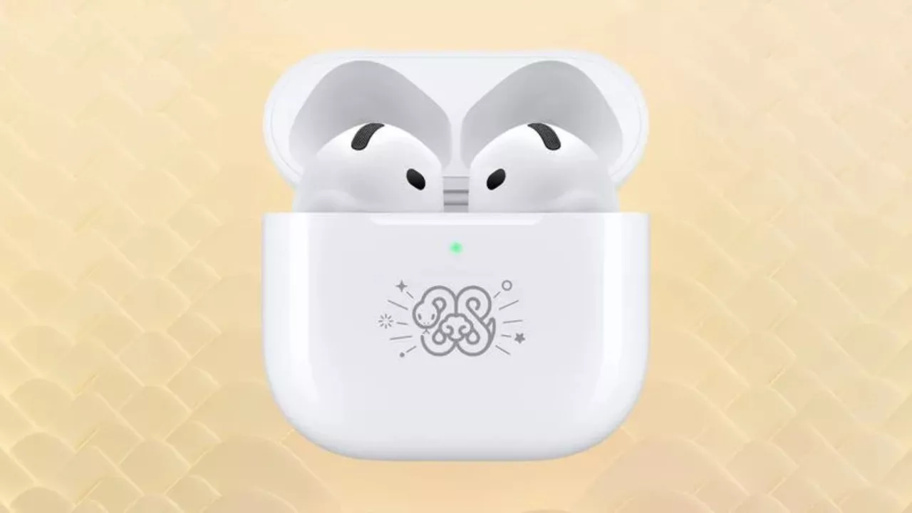 Apple, Ay Yeni Yılı'na Özel AirPods 4 Yılan Yılı Sürümünü Tanıttı