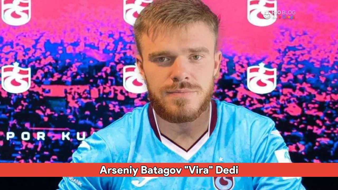 Arseniy Batagov "Vira" Dedi: Trabzonspor Formasıyla İlk Golünü Attı