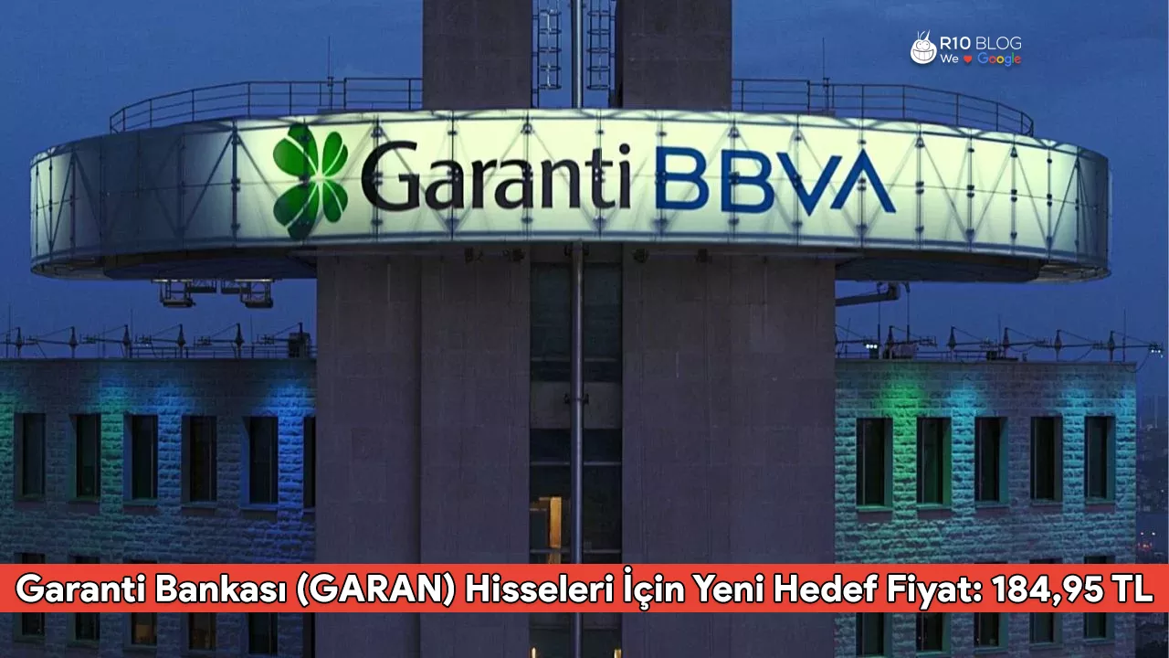 Garanti Bankası (GARAN) Hisseleri İçin Yeni Hedef Fiyat: 184,95 TL