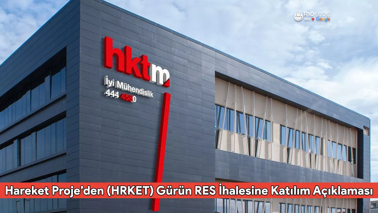 Hareket Proje’den (HRKET) Gürün RES İhalesine Katılım Açıklaması