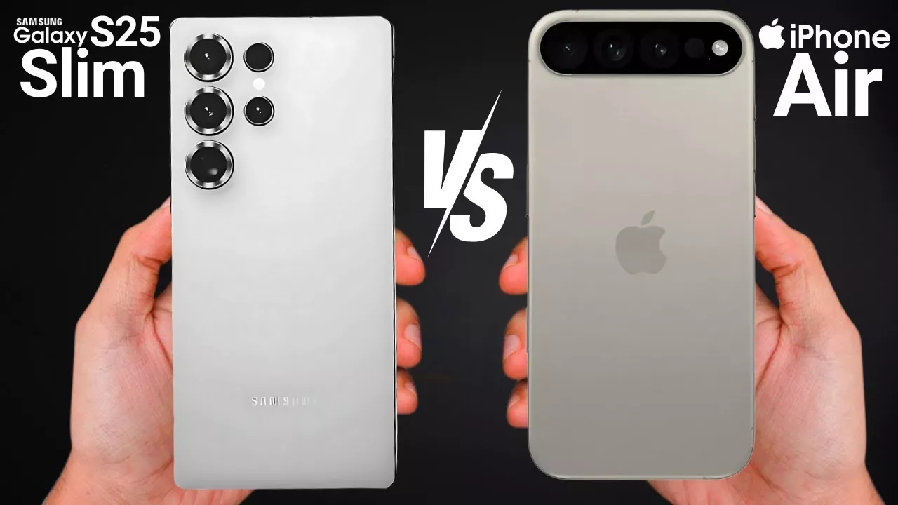 iPhone 17 Air vs Galaxy S25 Slim: İşte Tasarımları ve Fiyatları!