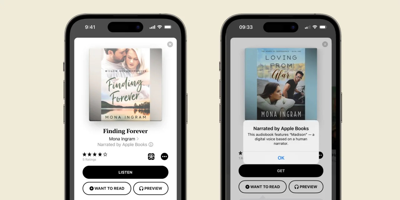 Apple Books yapay zeka anlatımı